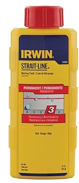IRWIN Strait-Line Kreide-Nachfüllpackung, 227 g, Rot