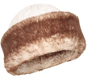 Mountain Warehouse Womens Furry Hat - Faux Fur, Fleece Lined - for Travel