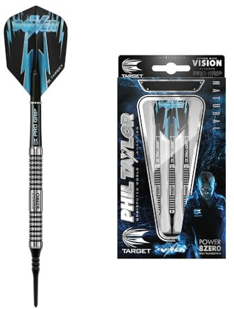Target Darts Phil Taylor Power 8-Zero 16G 80% Wolfram Softdarts-Set Dartpfeile