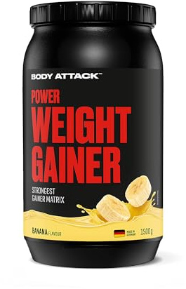 Body Attack Weight Gainer Banana 1,5 kg