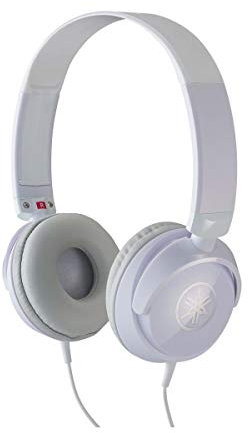 Yamaha Musical Instruments HPH-50WH Cuffie Sovraurali, Cuffia On Ear con Meccanismo Girevole 90°, Semplice e Compatta, Suono Livello Professionale, Adatte per Strumenti Musicali Digitali, Bianco