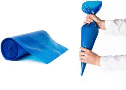 JeeJaan® 100 Pcs on a Roll 21 Piping Bags - Savoy Disposable Piping Bags - Easy Grip for Cake, Cookies & Desserts Decoration