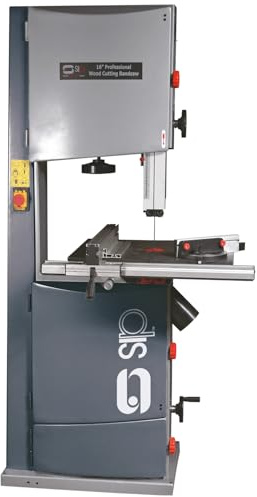 SIP 16 Wood Bandsaw, Cast Steel Table with Tilt 230V 2200w 254mm Cutting Height