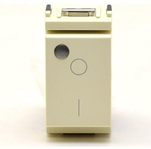 Vimar 16036.B Idea Interruttore 2P 16 AX 250 V~, luminoso, per unità di segnalazione, bianco