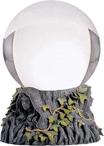 Nemesis Now Maiden Mother Crone - Soporte para Bolas de Cristal y Bola de Cristal, 24 cm, Color Gris