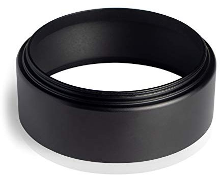 Ares Foto® 58mm Ø Metall Sonnenblende Gegenlichtblende Streulichtblende Lens Hood. CNC-gefrästes Aluminium. Zum Aufschrauben auf Objektiv-Filtergewinde. Für Canon Sony Nikon Tamron Sigma Olympus Fujifilm Pentax
