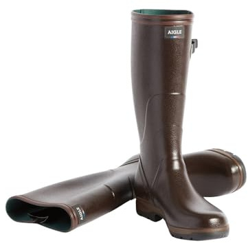 Aigle Herren Terra Pro Vario Kniehohe Stiefel, Brun, 10 UK