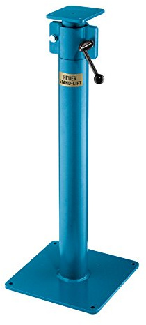 Heuer 117140 - Regolatore di altezza, 140 mm (regolazione senza sforzo della morsa perfetta completamento 200 mm in altezza regolabile