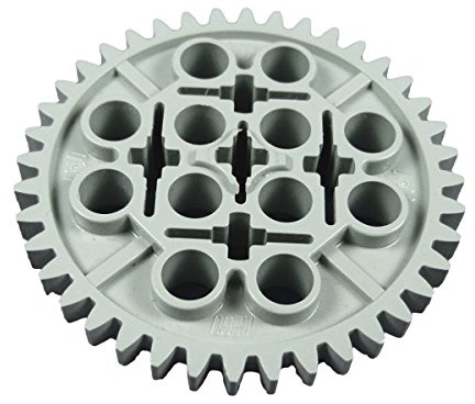 LEGO Technic - 2 graue Zahnräder Zahnrad 40 Zähne Technik