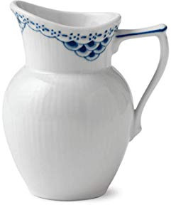 Royal Copenhagen Princess Milchkanne 17cl Porzellan Weiß-Blau, 1017260