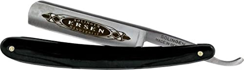 Rasiermesser Kunststoffgriff schwarz, 5/8 Hohlschliff - Solingen