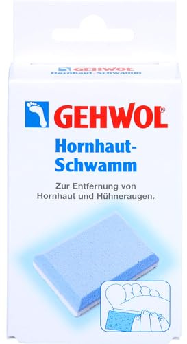 GEHWOL Hornhautschwamm zur Entfernung von Hornhaut und Hühneraugen, 1 St. Zubehör