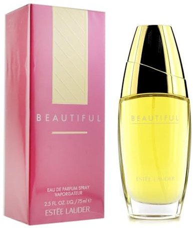 Estée Lauder Beautiful Eau de Parfum Spray with Notes of Rose, Lily, Tuberose & Orange Flower | Floral Perfume for Women | Perfumes for Women, 2.5 Fl Oz