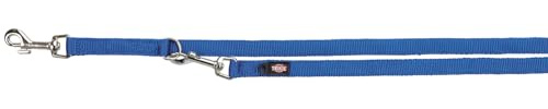 TRIXIE Hundeleine Premium L–XL 2,00 m/25 mm, verstellbar – Royalblau | Stabile Leine mit praktischer Handschlaufe – für große bis sehr große Hunde, für sicheren Halt im Alltag