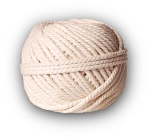 Chapuis - Cordeau Traceur de Maçon en Coton Câblé - Résistance à la Rupture Indicative 9 kg - Diamètre 1,5 mm - Longueur 60 m - Bonne Solidité de la Ficelle