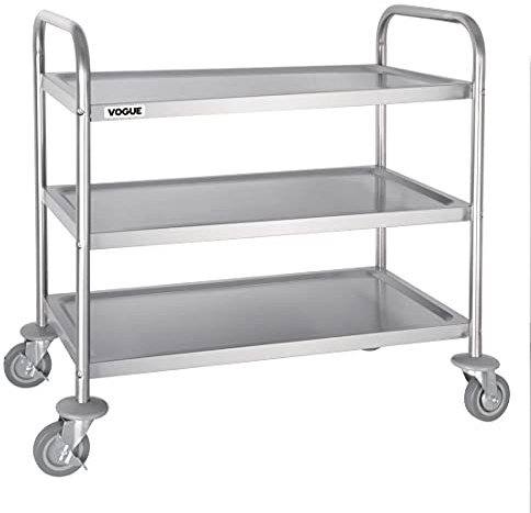 Vogue Chariotà roulettesà 3 étages 810 x 455 x 855 mm