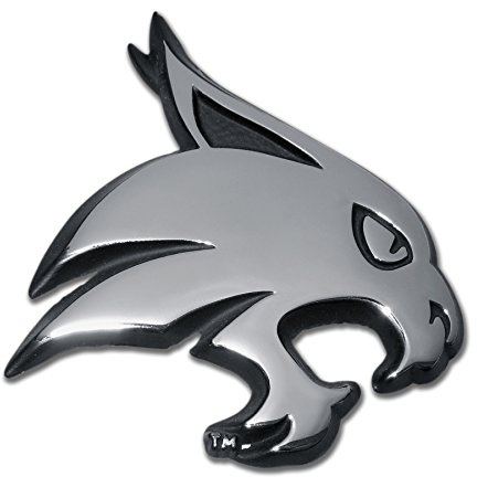 Elektroplate Texas State University (Bobcat) Emblem