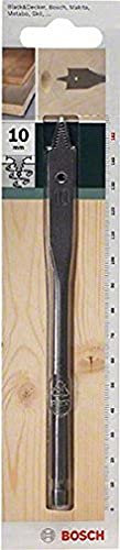 Bosch Accessories 2609255329 Mèches plates Self Cut à pointe de centrage double ébaucheur Diamètre 10 mm Longueur 152 mm