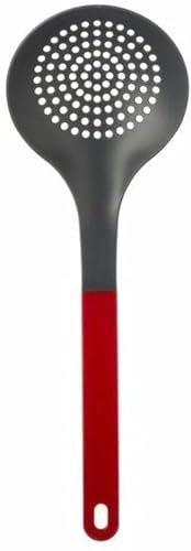 Rosti Mepal Espumadera Optima – Luna Rojo Nylon, Lunar Rojo, cm, 31.8 x 10.8 x 6 cm, 5 Unidades