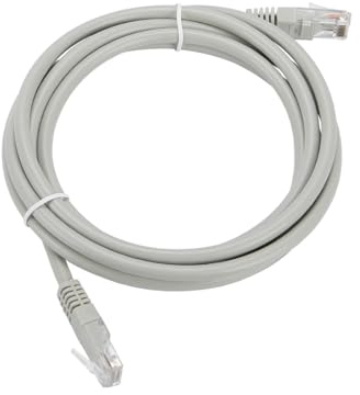 FANTON 23542 Patch cords di collegamento 2m RJ45 cat.6 non schermata, utile per smart tv, reti di casa, stampanti