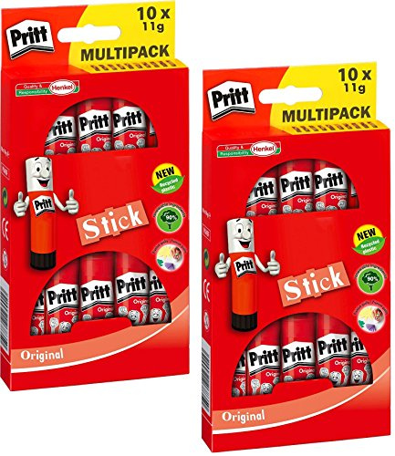 Pritt Klebestift 10 x 11 g im BonusPack, lösemittelfrei