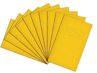 RHINO 165 x 100 mm Vocabulario Notebook - Amarillo (paquete de 10)