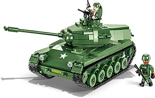 COBI M41A3 Walker Bulldogg, grön, 0,25 x 0,25 x 0,25 cm