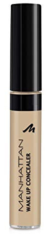 Manhattan Wake up Correcteur liquide pour couvrir les cernes et les rougeurs, couleur True Ivoire 3, 1 x 7 ml