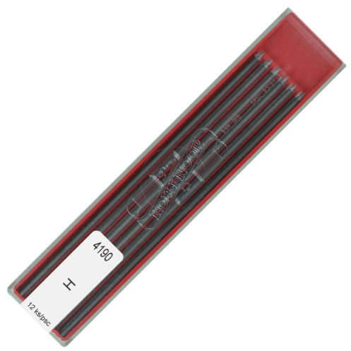 Mines de crayon - 2 mm - Minen - H - KOH-I-NOOR, Recharges pour Porte-Mines