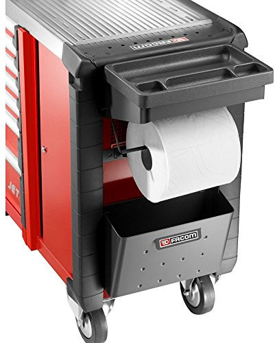 JET.A5-1GXL - Tablette magnétique alvéolée + support rouleau papier Facom