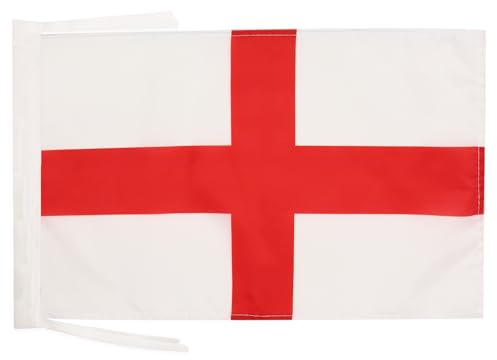 AZ FLAG Drapeau Angleterre 45x30 cm Anglais Polyester Léger Cordelettes