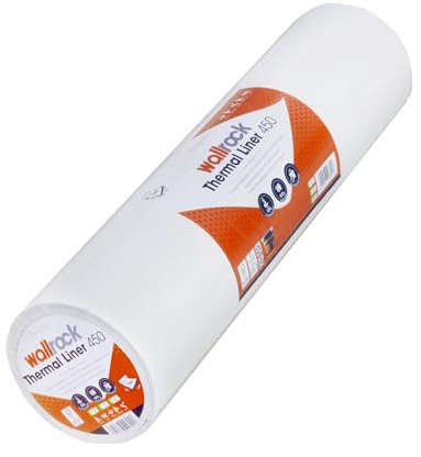 Erfurt Mav Wallrock Thermal Liner - White Wall Covering - Paste - Thermal Liner