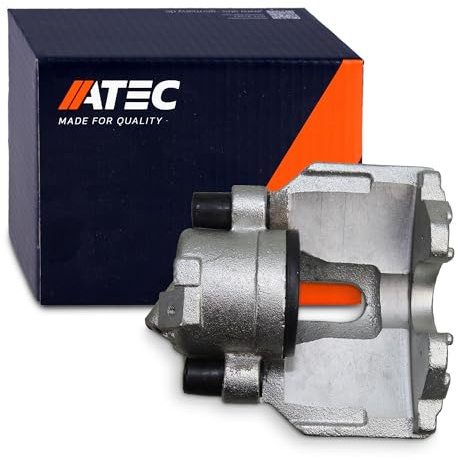 ATEC Germany 1x Bremssattel vorne links Bremszange Faustsattel ohne Halter | Kompatibel mit: AUDI A4 B5, A4 B5 Avant, A4 B6, A4 B6 Avant, A4 B6 Cabriolet, A4 B7, A4 B7 Avant, A4 B7 Cabriolet, A6 C5