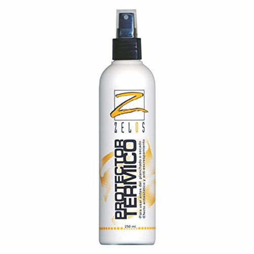 Protector Térmico Para Cabello - 250 ml - Spray protector del calor de plancha, tenacilla y secador - Evita el Encrespamiento y previene daños