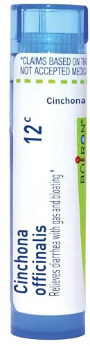 Boiron Cinchona Officinalis 12C Homeopathic Medicine for Diarrhea with Gas & Bloating - 80 Pellets