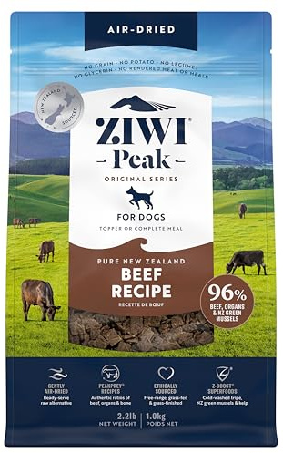ZIWI Peak Air-Dried Dog Food – Beef - All Natural, High Protein, Grain Free, Limited Ingredient w/ Superfoods (35.2oz)