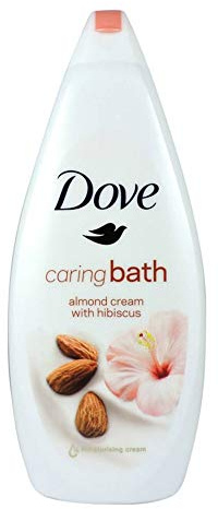 Dove Caring Bath Purely Pampering Almong & Hibiscus, 500 ml, Pack of 6
