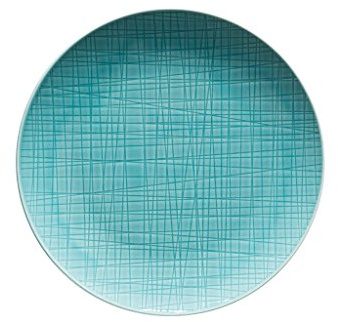 Rosenthal classic Flacher Teller, Blau/Türkis, Ø 21 cm