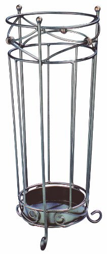 HAKU Möbel Portaombrelli antracite, metallo - Dim. A 55 cm x Ø 24 cm, Stile Tradizionale