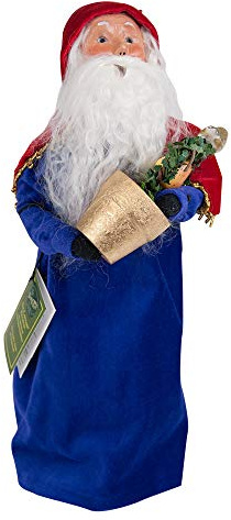 Byers' Choice Partridge Tree Santa Caroler Figurine 731 from The 12 Days of Christmas Collection