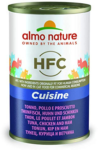 Classic Katzenfutter Thunfisch, Huhn und Schinken (140 g)