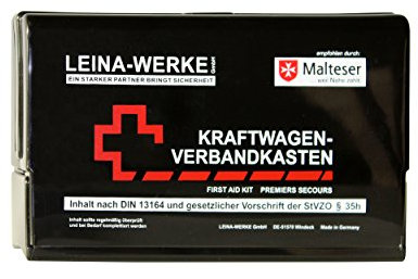 Leina Werke Trousse de Secours - 10058 Leina-Star II-Noir/Blanc/Rouge