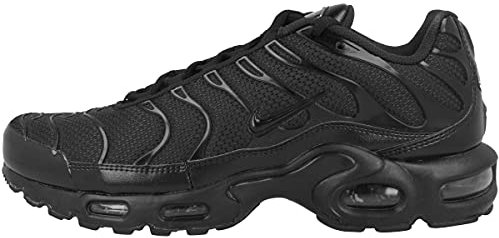 Nike Herren Air Max Plus Gymnastikschuhe, Black Black Black 604133 050, 45 EU