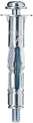 Rawlplug 41 625 Interset Hohlraumdübel und -Schrauben, M4 x 40, 6 Stück)