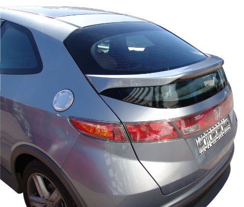 AUTO-STYLE Spoiler bagagliaio A/300 compatibile con Honda Civic 3/5 porte 2006-2012 'Type-R look', blu|grigio
