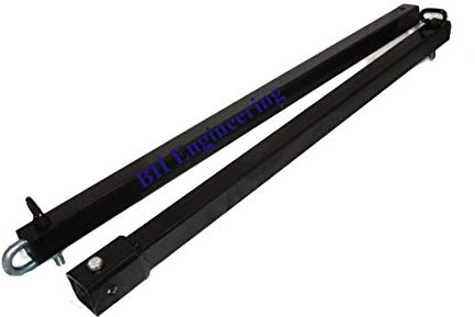 Heavy Duty 3.5 Ton Recovery Towing Bar Tow Pole 1.8M Car/Van/4x4 Shackle to Shackle - Vehicle Emergency Breakdown Rescue Straight Rigid