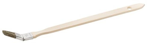 12 Heizkörperpinsel 25 mm Chinaborste Eckenpinsel Winkelpinsel Maler Industrie Pinsel zum Beschichten mit lösemittelhaltigen oder wasserverdünnbaren Wandfarben