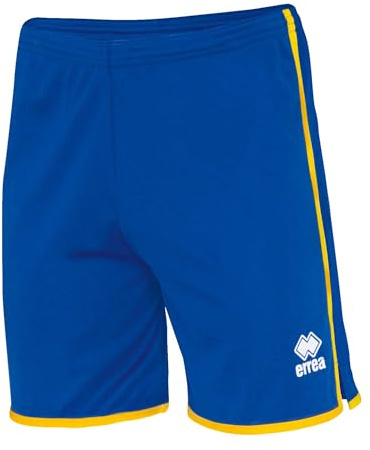 Errea - Short BONN Bleu/Jaune Taille - L