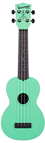 KALA Waterman KA-SWB-GN - Sea Foam Green Matte Soprano Ukulele, with Tote Bag