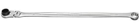 TONE Ratchet Ring Wrench Long Flex Head RMA-17L 17mm